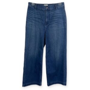 J. Crew Rayner Wide Leg Crop Jeans Cotton 4 Pocket